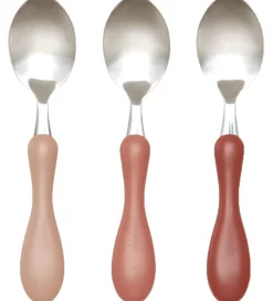Sebra Babyskeer*Skesæt - Stainless Steel - Blossom Pink