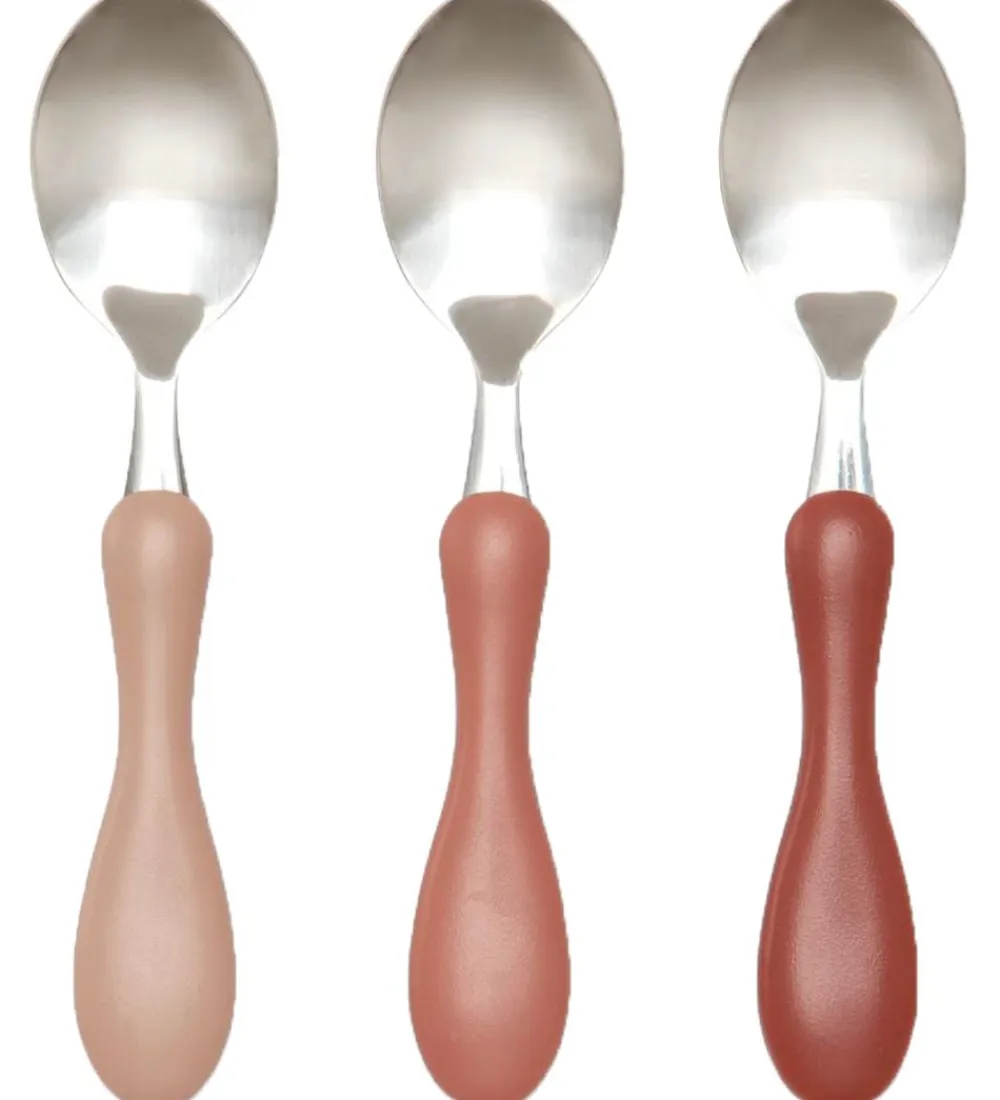 Sebra Babyskeer*Skesæt - Stainless Steel - Blossom Pink