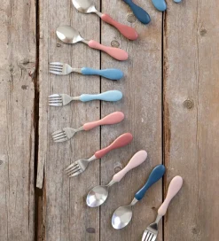 Sebra Babyskeer*Skesæt - Stainless Steel - Blossom Pink