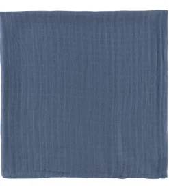 Stofbleer|Pusletid-Sebra Stofbleer - 3-pak - 75x75 cm - Blue Olive/Forest lake Blue