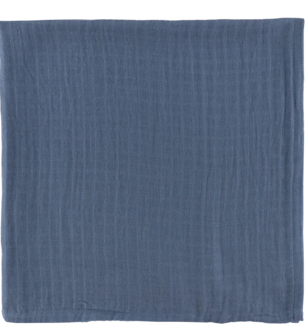 Stofbleer|Pusletid-Sebra Stofbleer - 3-pak - 75x75 cm - Blue Olive/Forest lake Blue