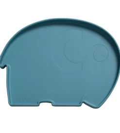Tallerkener-Sebra Tallerken - Silikone - Fanto - Vintage Blue