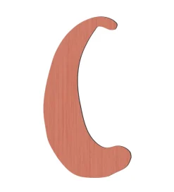 Sebra Bogstaver*Træbogstaver - C - Watermelon Pink