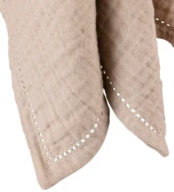 Vaskeklude-Sebra Vaskeklude - 3-pak - Musselin - Seabreeze Beige