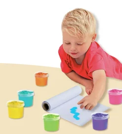 SES Creative Maling|Kreasæt*- Fingermaling Megasæt - 6x110ml