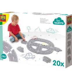 Kreasæt-SES Creative Kreasæt - Filt Vejbane - 20 dele