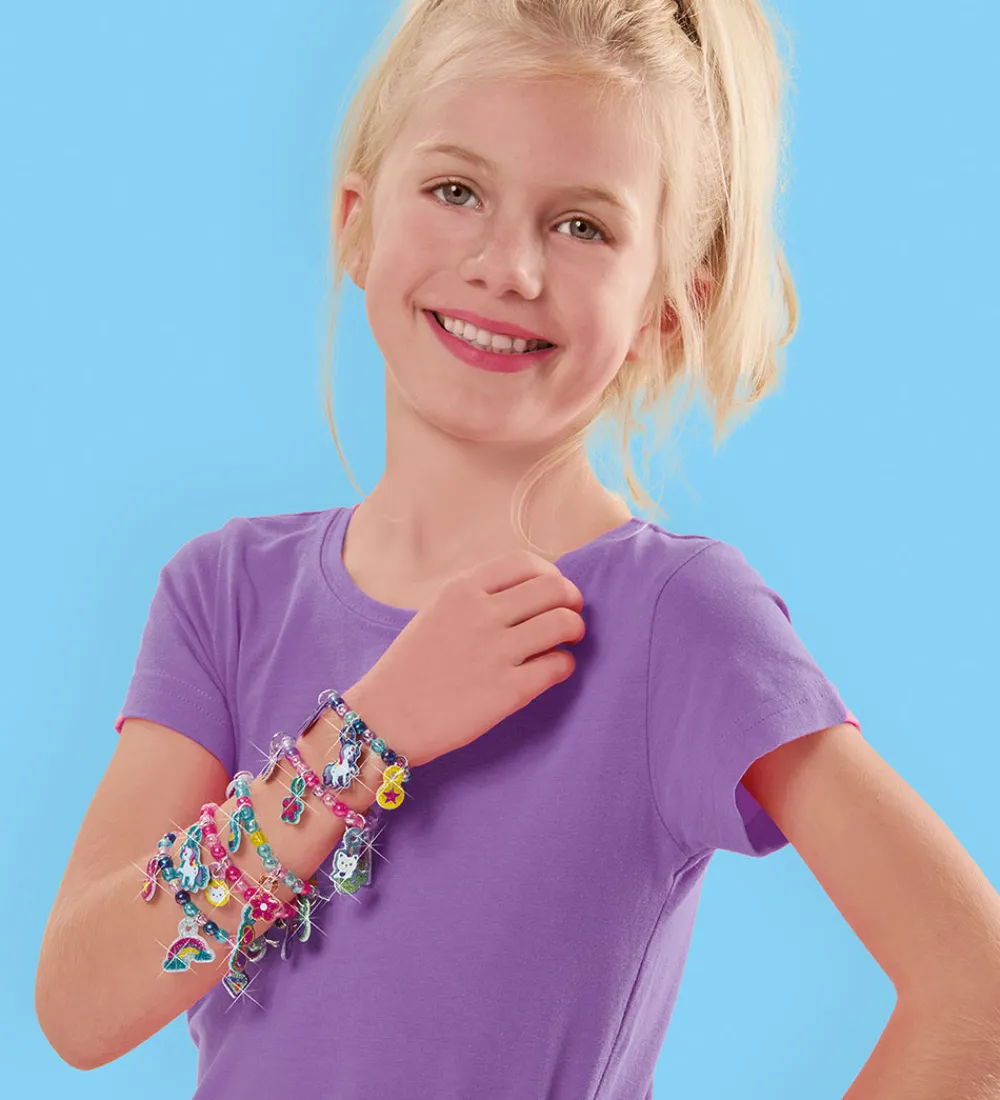 SES Creative Kreasæt*Kreasæt - Lav Dine Egne Armbånd - Puffy Stickers