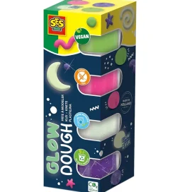 Modellervoks-SES Creative Modellervoks - 4x90g - Silkeblød Selvlysende
