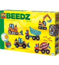 Perler-SES Creative Perler - Strygeperler - 2400 stk - Strygeperler Byg
