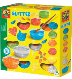 SES Creative Maling*Plakatfarver - 6x45 ml - Glimmer