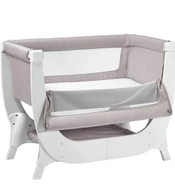 Shnuggle Senge*Babyseng - Air - Bedside Crib - 95x56 cm - Stone Grey