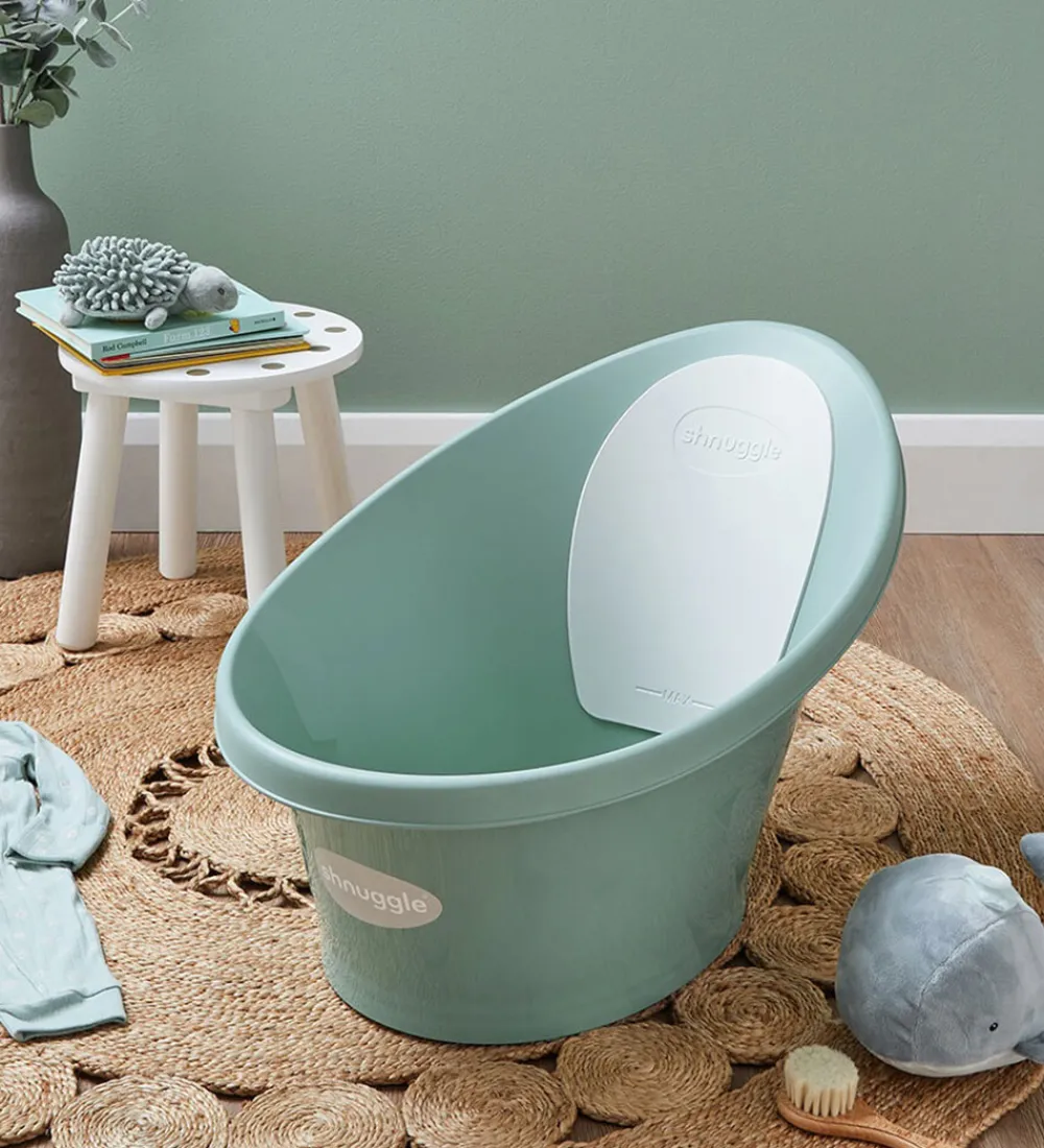 Badekar Og Bademåtter-Shnuggle Badekar - Baby - Eucalyptus
