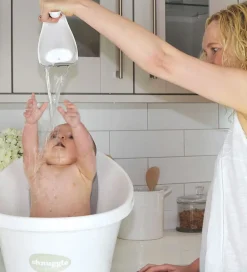 Badekar Og Bademåtter-Shnuggle Badetilbehør - Skylle-kande - Hvid