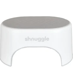 Skamler-Shnuggle Skammel - 38x26x18 cm - Hvid m. Grå