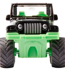 Siku Biler, Tog Og Køretøjer*Bil - Jeep Big Wheel - Sort/Grøn