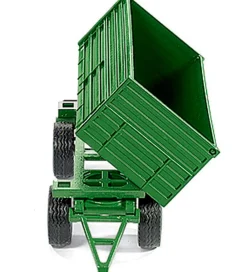 Traktorer-Siku Traktor m. Anhænger - John Deere 8430 - 1:50 - Grøn