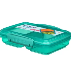 Madkasser-Sistema Madkasse - Small Split - 350 ml - Grøn/Blå