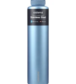 Sistema Termoflasker|Drikkedunke*Termoflaske - Stainless Steel - 600 ml - Peace Blue