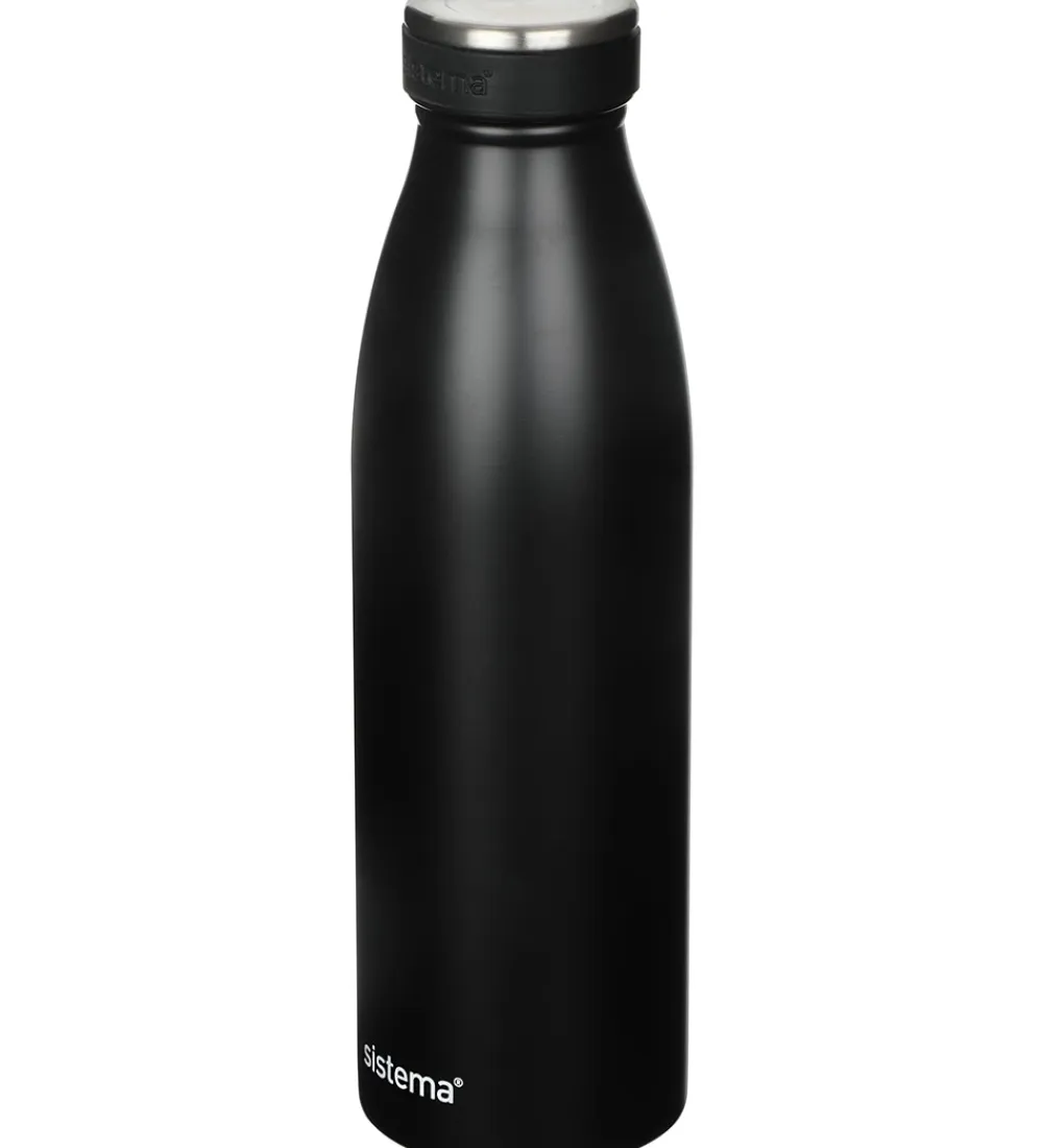 Sistema Termoflasker*Termoflaske - Stainless Steel - 500 ml - Sort