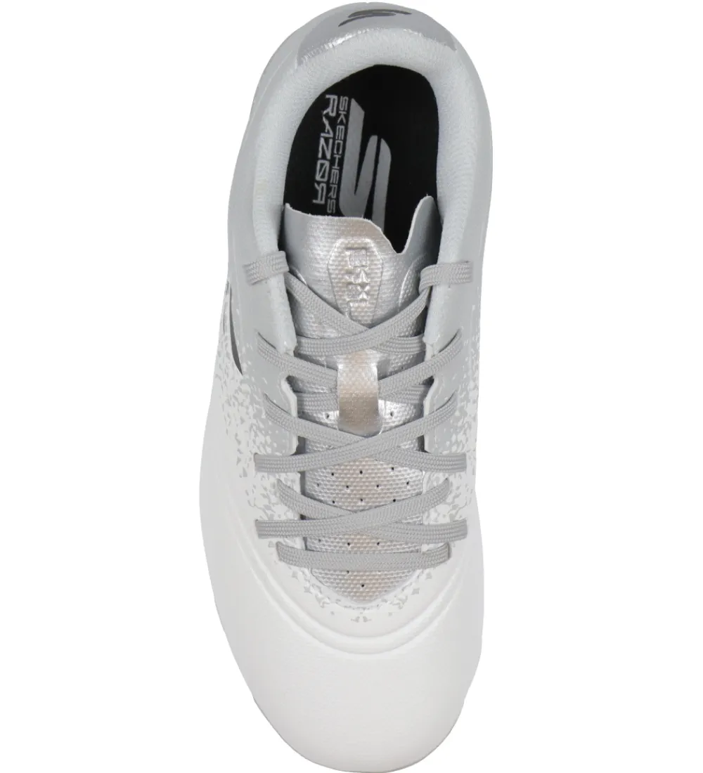 Skechers Fodboldstøvler - Græs (Fg)*Fodboldstøvler - Razor 1.5 JR TD FG - Hvid/Sølv