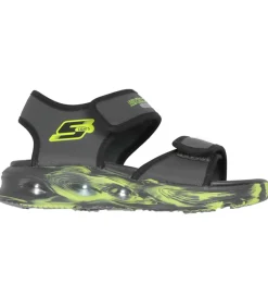 Sandaler|Blinkesko-Skechers Sandal m. Lys - Light Sola - Charcaol/Black