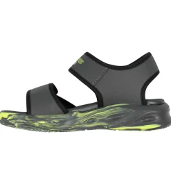 Sandaler|Blinkesko-Skechers Sandal m. Lys - Light Sola - Charcaol/Black