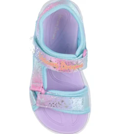Skechers Blinkesko*Sandaler m. Lys - Unicorn Dreams - Purple Multicolor