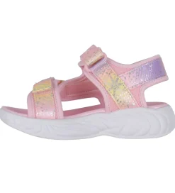 Blinkesko-Skechers Sandaler m. Lys - Unicorn Dreams - Light Pink Multi