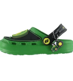 Sandaler|Blinkesko-Skechers Sandaler m. Lys - John Deere - Sort/Grøn