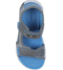 Blinkesko-Skechers Sandaler m. Lys - Creature-Splash - Charcoal Blue