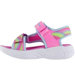 Skechers Blinkesko*Sandaler m. Lys - Unicorn Dreams - Pink/Multi