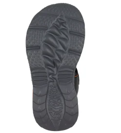 Skechers Blinkesko*Sandaler m. Lys - Creature Splash - Black/Orange