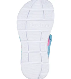 Sandaler|Blinkesko-Skechers Sandaler m. Lys - Mermaid Dreams - Blue/Multi