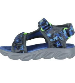 Blinkesko-Skechers Sandaler m. Lys - Hypno-Splash - Blue Lime