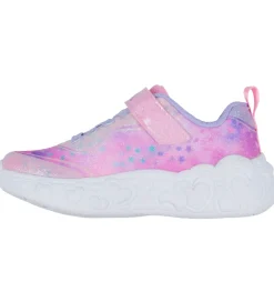 Blinkesko-Skechers Sko m. Lys - Eternal Heart Lights - Lys Pink/Multi