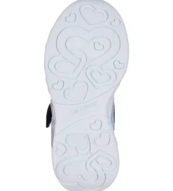 Skechers Blinkesko*Sko m. Lys - Heart Jewels - Navy/Multi