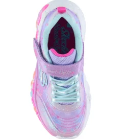 Skechers Sneakers|Børnesko Og Babysko*Sko m. Lys - Heart Lights - Purple