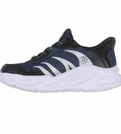 Skechers Blinkesko*Sko m. Lys - Meteor Light - Brisk Beams - Navy/Sort