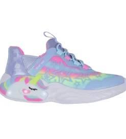 Blinkesko-Skechers Sko m. Lys - Unicorn Dreams - Starry Lite - Lavender
