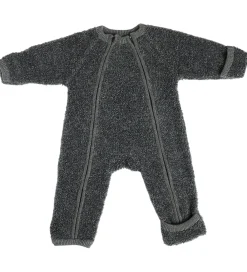 Køredragter|Basis-Smallstuff - Køredragt m. Lynlås - Grey Melange