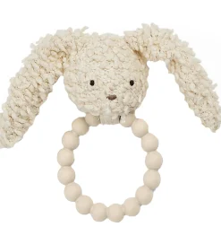 Smallstuff Bideringe*Biderangle - Kanin - Silikone - Off White Bouclé