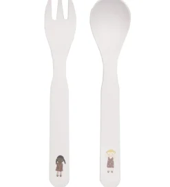 Smallstuff Børnebestik|Babyskeer*Børnebestik - 2 Dele - Dolls