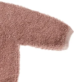 Cardigans|Uld-Smallstuff Cardigan m. Lynlås - Uld - Rose