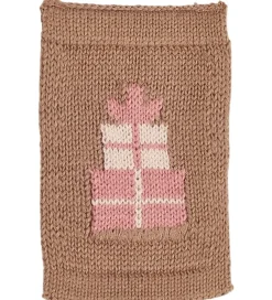Smallstuff Flagranker|Dekoration*Strikket Flag - Fødselsdagsgaver - Rosa Motiv
