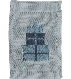 Smallstuff Flagranker|Dekoration*Strikket Flag - Fødselsdagsgaver - Blå Motiv