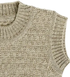 Smallstuff Veste*Vest - Uld - Nature Melange