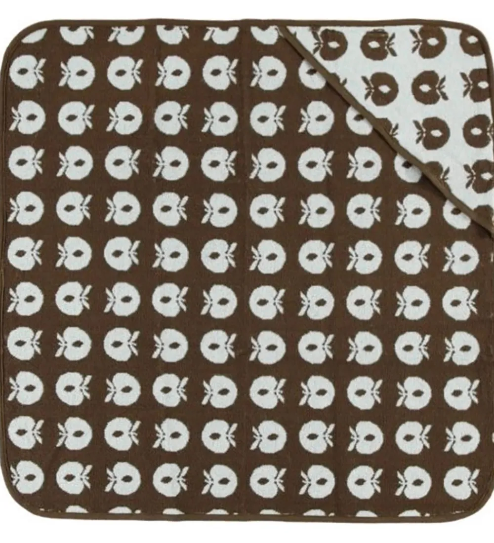 Småfolk Babyhåndklæde- Og Poncho|Håndklæder*Babyhåndklæde - 70x70 - Bison