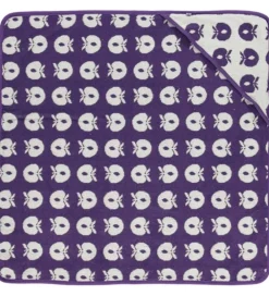 Babyhåndklæde- Og Poncho|Håndklæder-Småfolk Babyhåndklæde - 70x70 - Purple Heart