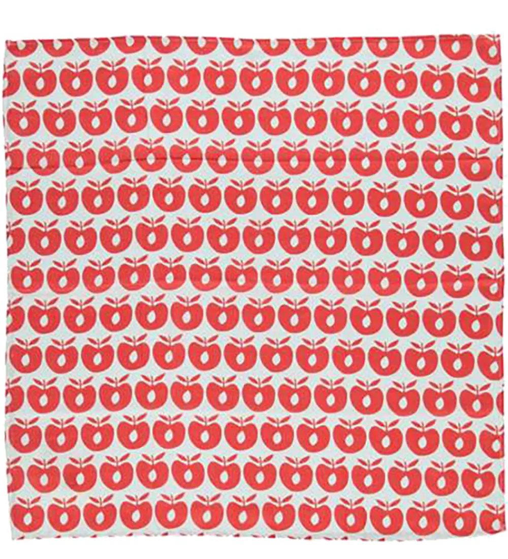 Stofbleer-Småfolk Stofbleer - 3-pak - 79x79 - Apple Red