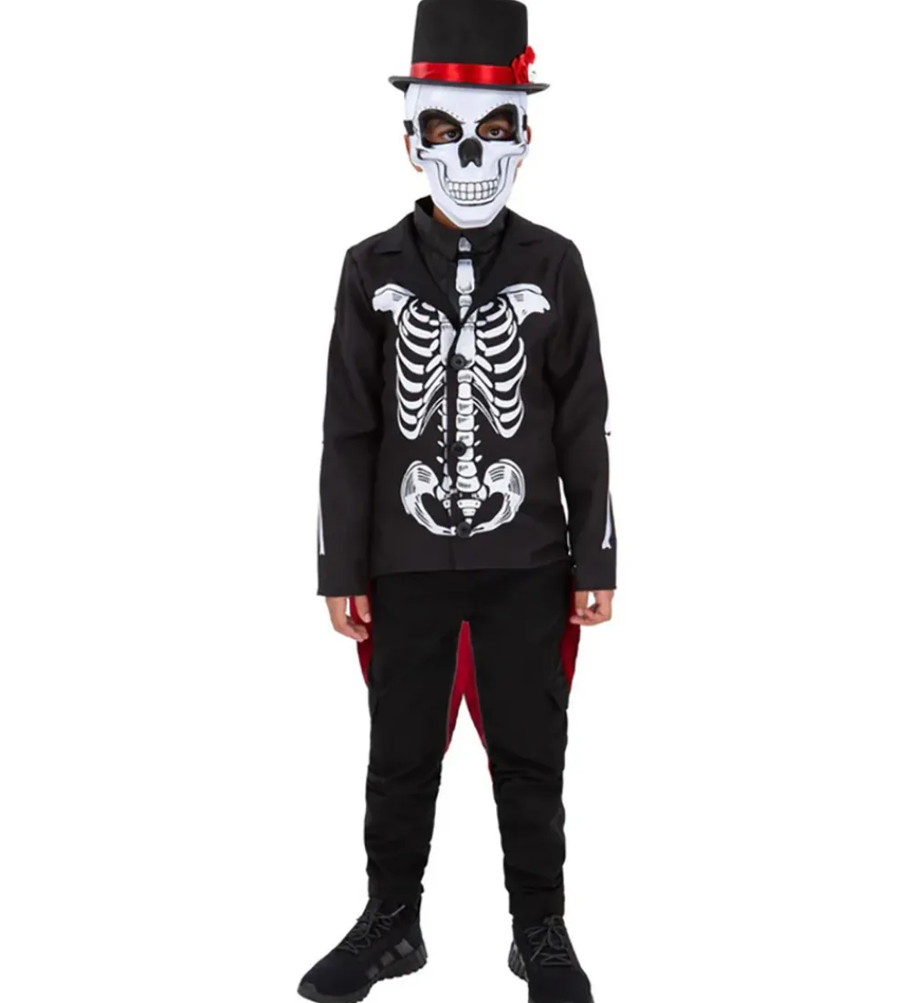 Halloween-Smiffys Udklædning - Day of the Dead Senor Skeleton